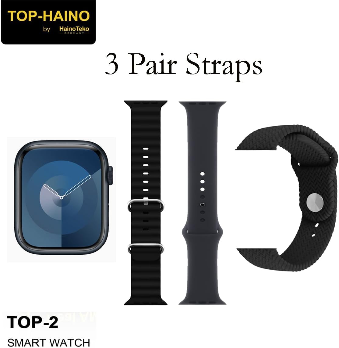 Haino Teko GermanyReal AMOLED Display Series 9 Smart Watch