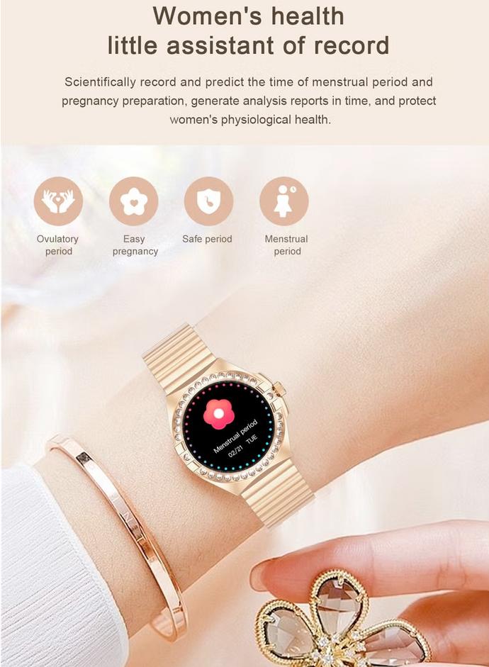 LG76 Mini Smart Watch for Women